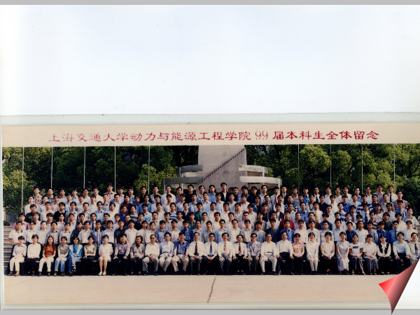 1999年动力与能源工程学院本科生毕业照