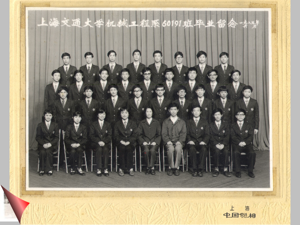 1983年机械工程系60191班毕业照